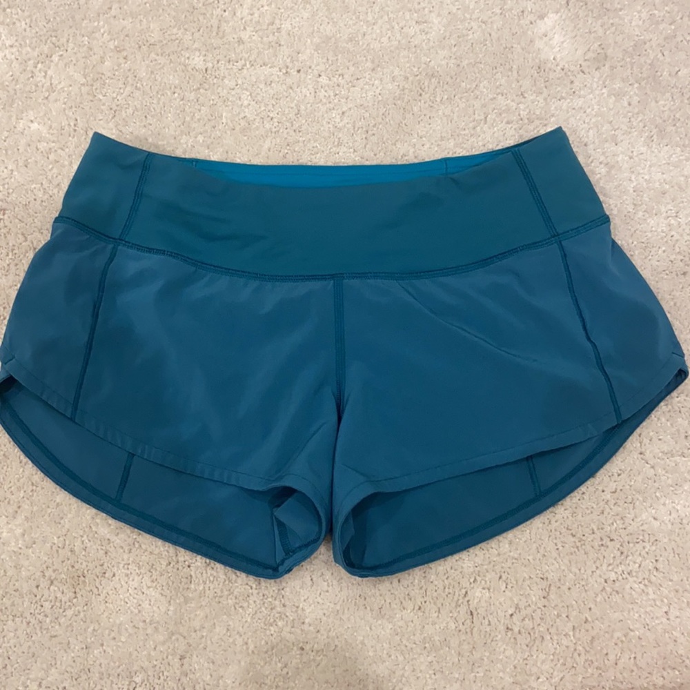 Blue Lululemon Shorts
